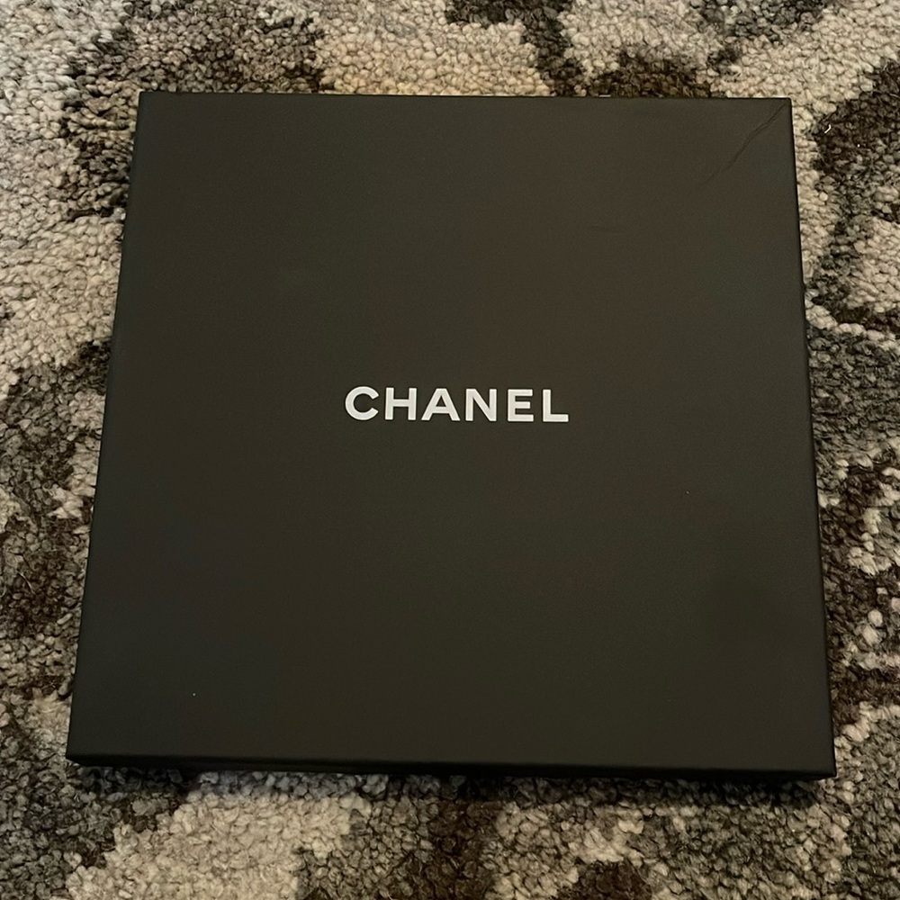 Chanel Black Flat Box